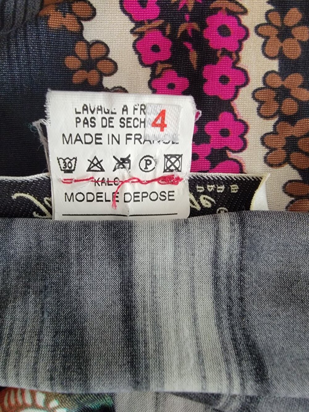 JUS D’ORANGE COLORFUL PRINT MODAL DRESS - Picture 7 of 9